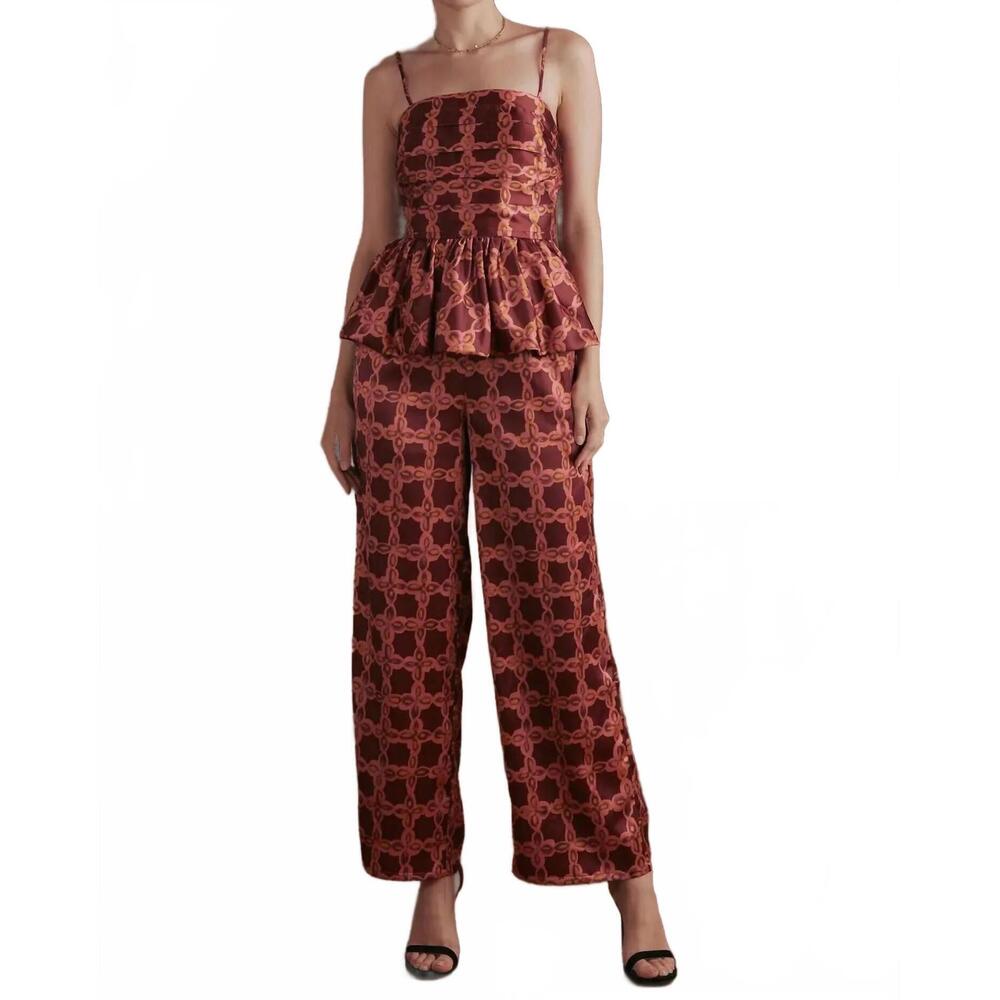 NEW STRUT & BOLT chainlink pleated top in orange